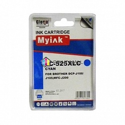  MyInk  BROTHER MFC-J200/DCP-J100/J105 (LC525XLC) Cyan (16,6 ml, Dye)
